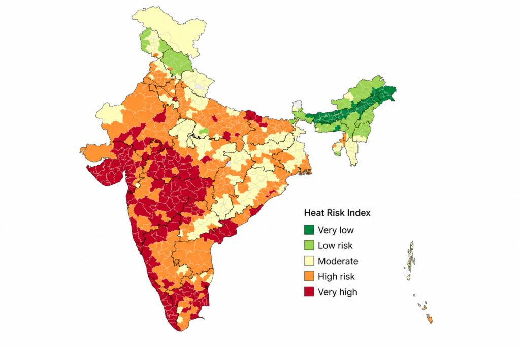 Heat Map India